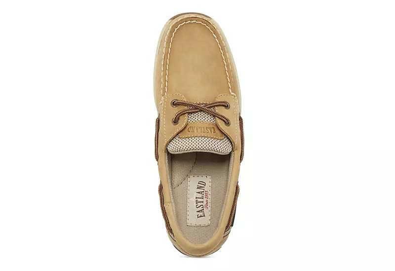 Eastland Womens Solstice Boat Shoe - Tan 6 Eastland Womens Solstice Boat Shoe - Tan - Image 6