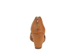 Journee Collection Womens Aretha Wedge Sandal - Cognac -Deals All Walk Styles Store US 01 102153 04