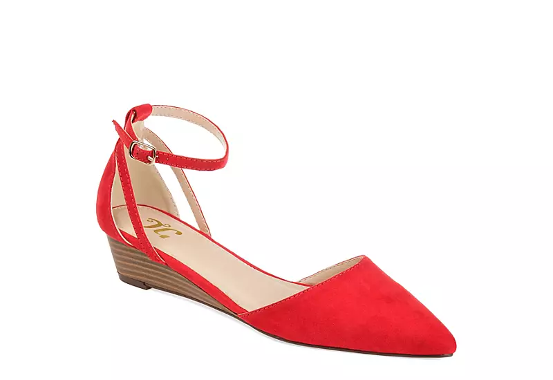 Journee Collection Womens Arkie Pump - Red 1 Journee Collection Womens Arkie Pump - Red
