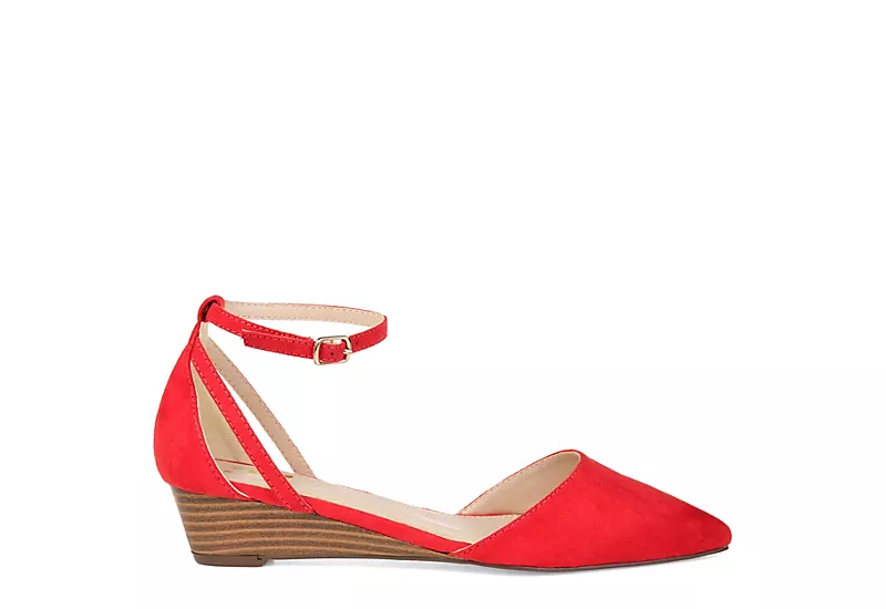 Journee Collection Womens Arkie Pump - Red 2 Journee Collection Womens Arkie Pump - Red - Image 2