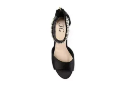Journee Collection Womens Connor Wedge Sandal - Black -Deals All Walk Styles Store US 01 102215 05