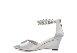 Journee Collection Womens Connor Wedge Sandal - Grey -Deals All Walk Styles Store US 01 102218 03