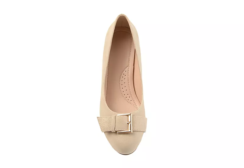 Journee Collection Womens Graysn Pump - Bone 6 Journee Collection Womens Graysn Pump - Bone - Image 6