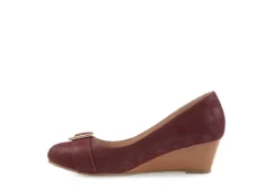 Journee Collection Womens Graysn Pump - Wine -Deals All Walk Styles Store US 01 102246 03