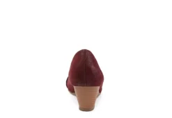 Journee Collection Womens Graysn Pump - Wine -Deals All Walk Styles Store US 01 102246 04