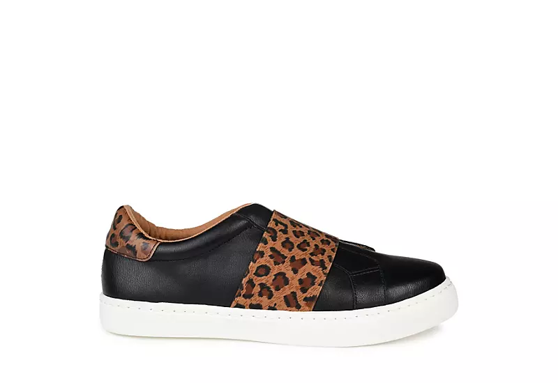 Journee Collection Womens Billie Slip On Sneaker - Leopard 2 Journee Collection Womens Billie Slip On Sneaker - Leopard - Image 2