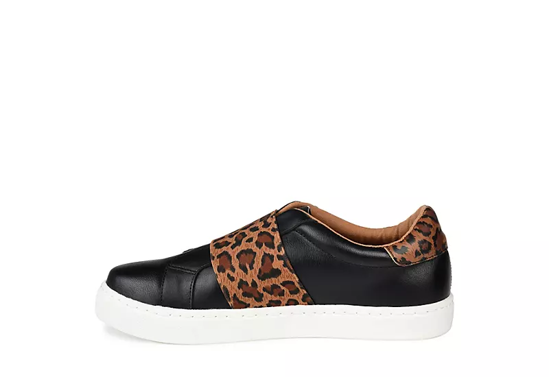 Journee Collection Womens Billie Slip On Sneaker - Leopard 4 Journee Collection Womens Billie Slip On Sneaker - Leopard - Image 4