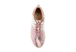 Journee Collection Womens Raaye Sneaker - Pink -Deals All Walk Styles Store US 01 103191 05