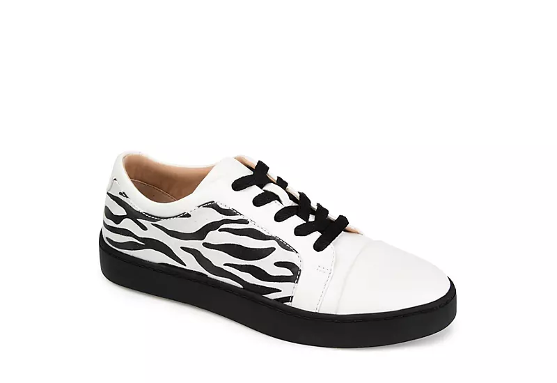 Journee Collection Womens Taschi Sneaker - Zebra 1 Journee Collection Womens Taschi Sneaker - Zebra