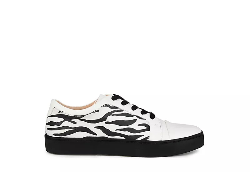 Journee Collection Womens Taschi Sneaker - Zebra 2 Journee Collection Womens Taschi Sneaker - Zebra - Image 2