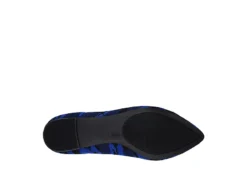 Journee Collection Womens Karise Flat - Blue -Deals All Walk Styles Store US 01 103245 06