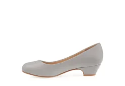 Journee Collection Womens Saar Pump - Grey -Deals All Walk Styles Store US 01 103355 03