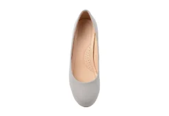 Journee Collection Womens Saar Pump - Grey -Deals All Walk Styles Store US 01 103355 05