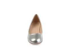 Journee Collection Womens Saar Pump - Silver -Deals All Walk Styles Store US 01 103359 02