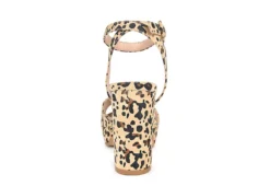Journee Collection Womens Nairri Platform Sandal - Leopard -Deals All Walk Styles Store US 01 103510 04