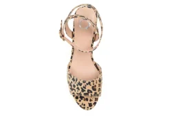 Journee Collection Womens Nairri Platform Sandal - Leopard -Deals All Walk Styles Store US 01 103510 05