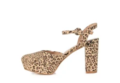 Journee Collection Womens Roslynn Platform Pump - Leopard -Deals All Walk Styles Store US 01 103526 03