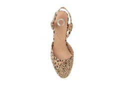 Journee Collection Womens Roslynn Platform Pump - Leopard -Deals All Walk Styles Store US 01 103526 05
