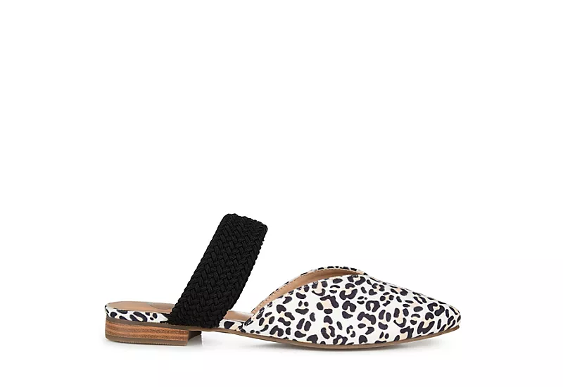 Journee Collection Womens Roxeene Flat - Leopard 2 Journee Collection Womens Roxeene Flat - Leopard - Image 2