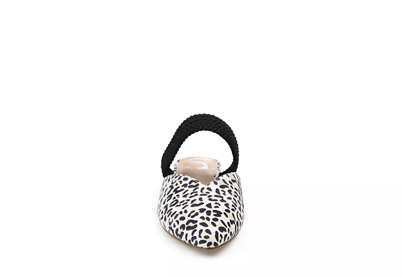 Journee Collection Womens Roxeene Flat - Leopard 3 Journee Collection Womens Roxeene Flat - Leopard - Image 3