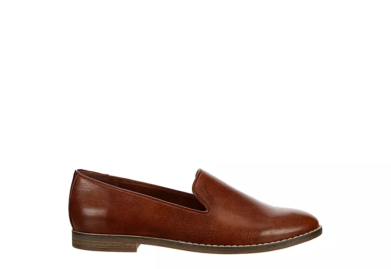 Michael By Michael Shannon Womens Sherrill Loafer - Cognac 2 Michael By Michael Shannon Womens Sherrill Loafer - Cognac - Image 2