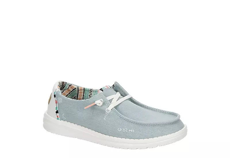 Heydude Womens Wendy Slip On Sneaker - Pale Blue 1 Heydude Womens Wendy Slip On Sneaker - Pale Blue