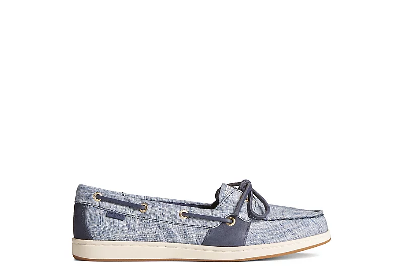 Sperry Womens Coastfish 1-eye Boat Shoe - Navy 2 Sperry Womens Coastfish 1-eye Boat Shoe - Navy - Image 2