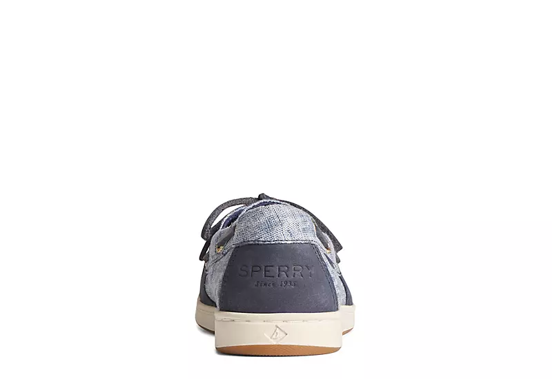 Sperry Womens Coastfish 1-eye Boat Shoe - Navy 4 Sperry Womens Coastfish 1-eye Boat Shoe - Navy - Image 4