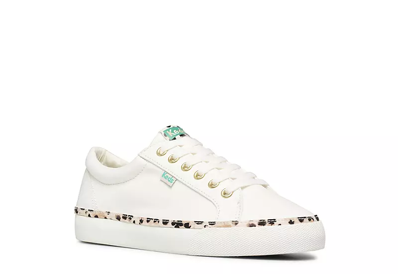 Keds Womens Jump Kick Sneaker - Off White 1 Keds Womens Jump Kick Sneaker - Off White