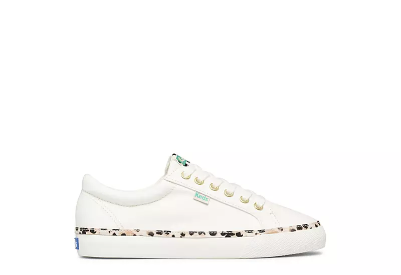 Keds Womens Jump Kick Sneaker - Off White 2 Keds Womens Jump Kick Sneaker - Off White - Image 2
