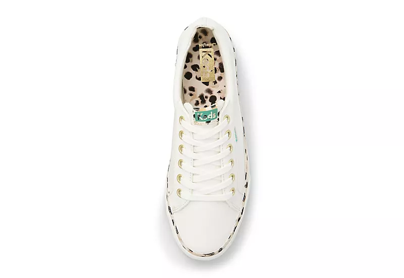Keds Womens Jump Kick Sneaker - Off White 4 Keds Womens Jump Kick Sneaker - Off White - Image 4