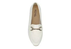 Michael By Michael Shannon Womens Silvana Loafer - White -Deals All Walk Styles Store US 01 104946 05