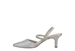Lauren Blakwell Womens Bea Pump - Silver -Deals All Walk Styles Store US 01 104993 03