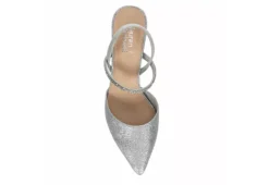 Lauren Blakwell Womens Bea Pump - Silver -Deals All Walk Styles Store US 01 104993 05