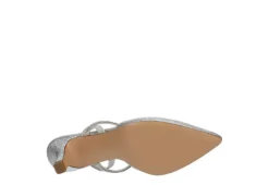 Lauren Blakwell Womens Bea Pump - Silver -Deals All Walk Styles Store US 01 104993 06