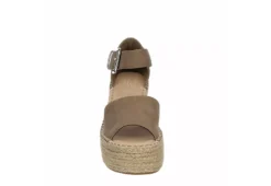 Michael By Michael Shannon Womens Giulia Wedge Sandal - Taupe -Deals All Walk Styles Store US 01 105204 02