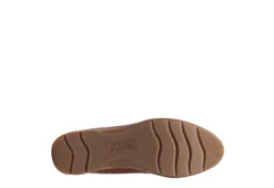 Clarks Womens Jeanette Ease Flat - Tan -Deals All Walk Styles Store US 01 105282 06
