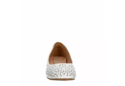 Mootsies Tootsies Womens Belva Flat - White -Deals All Walk Styles Store US 01 105350 02