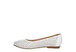 Mootsies Tootsies Womens Belva Flat - White -Deals All Walk Styles Store US 01 105350 03