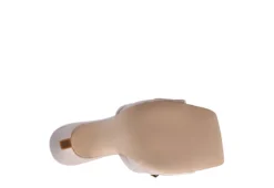 Marc Fisher Womens Dacorin Slide Sandal - Nude -Deals All Walk Styles Store US 01 105363 04