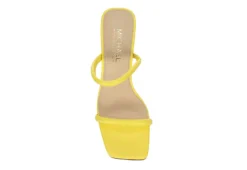 Michael By Michael Shannon Womens Dionne Slide Sandal - Yellow -Deals All Walk Styles Store US 01 105577 05