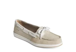 Sperry Womens Coastfish 1-eye Boat Shoe - Tan