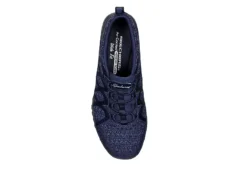 Skechers Womens Breathe Easy Infi-knity Slip On Sneaker - Navy -Deals All Walk Styles Store US 01 105668 03