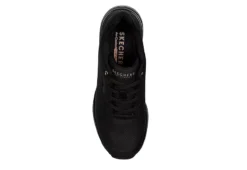 Skechers Womens Million Air Elevated Air Sneaker - Black -Deals All Walk Styles Store US 01 105671 03