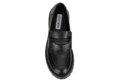 Steve Madden Womens Lawrence Loafer - Black -Deals All Walk Styles Store US 01 105703 05