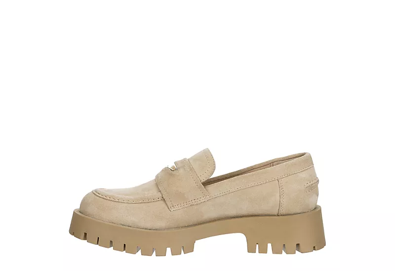 Steve Madden Womens Lawrence Loafer - Sand 4 Steve Madden Womens Lawrence Loafer - Sand - Image 4