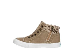 Blowfish Womens Kora High Top Sneaker - Taupe -Deals All Walk Styles Store US 01 105833 03