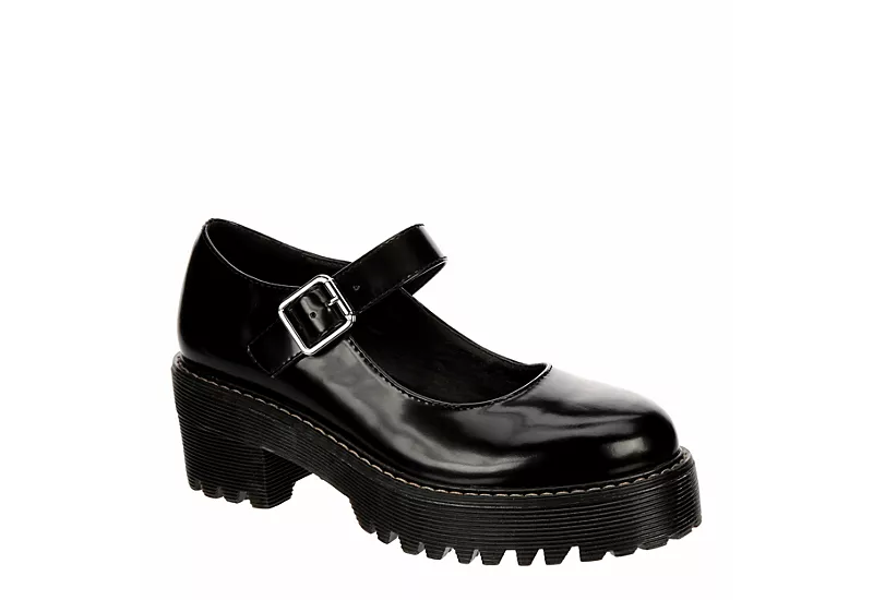 Madden Girl Womens Happpy Loafer - Black 1 Madden Girl Womens Happpy Loafer - Black
