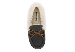 Minnetonka Womens Jessica Trapper Slipper - Dark Grey -Deals All Walk Styles Store US 01 106041 05