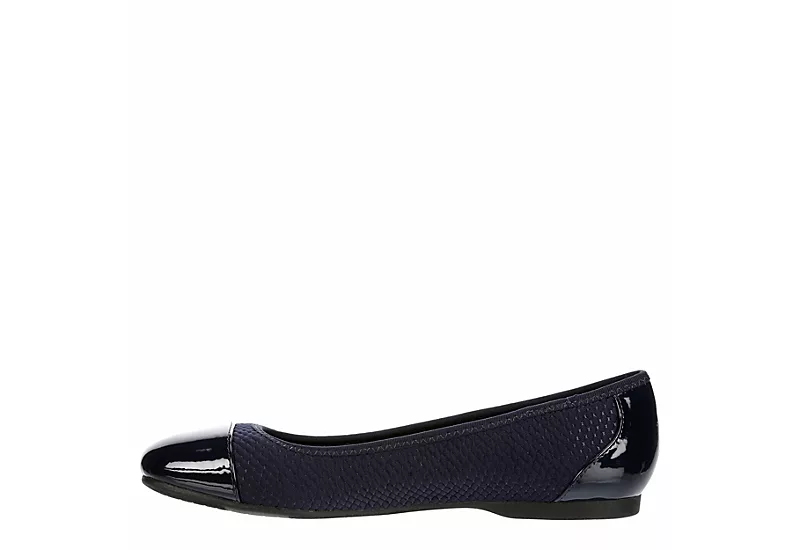 Lauren Blakwell Womens Sutton Flat - Navy 4 Lauren Blakwell Womens Sutton Flat - Navy - Image 4